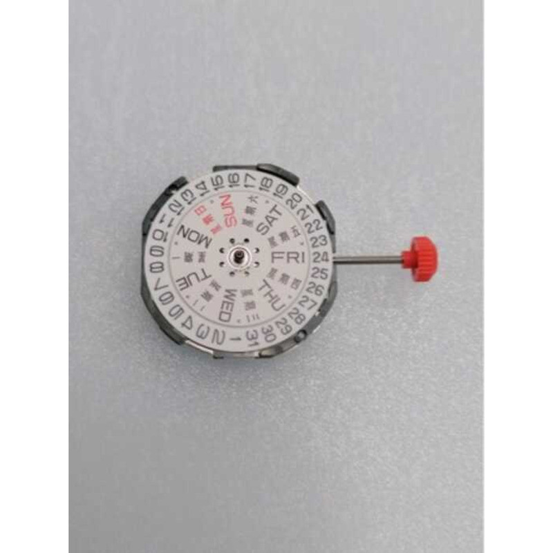 ญี่ปุ่นเดิมแท้ 2105 Quartz Movement ผู้ชาย Dual Calendar Movement 2105 เสื้อผ้าผู้ชาย