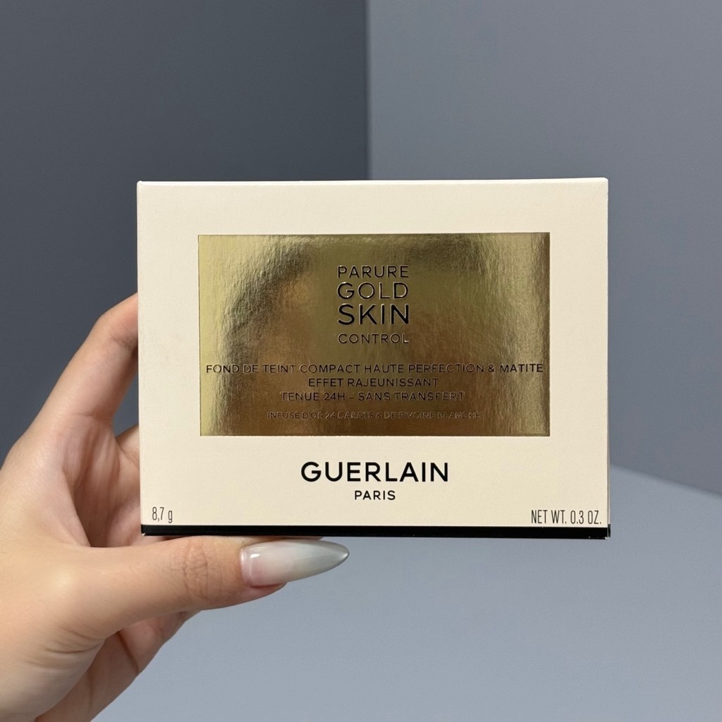 มาใหม่สไตล์เรียบง่าย พี50 Guerlain Golden Diamond Repairing Powder 8.7g Real Shot Ready Stock❗รหัส 4
