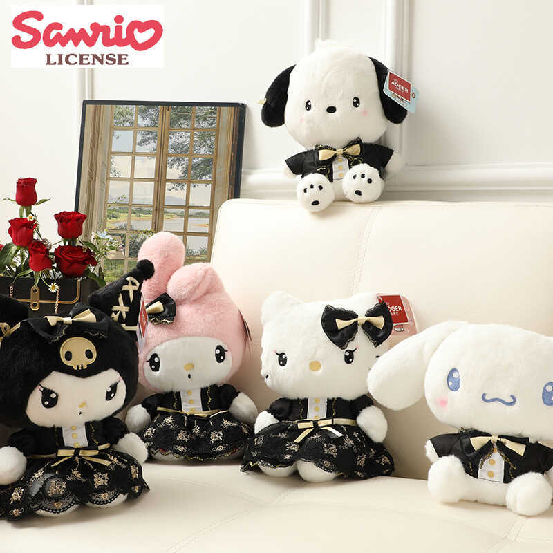 ของแท้ที่ได้รับอนุญาต Kuromi Melody Pacha Dog KT Cat Shining Series ตุ๊กตาตุ๊กตาตุ๊กตาตุ๊กตา
