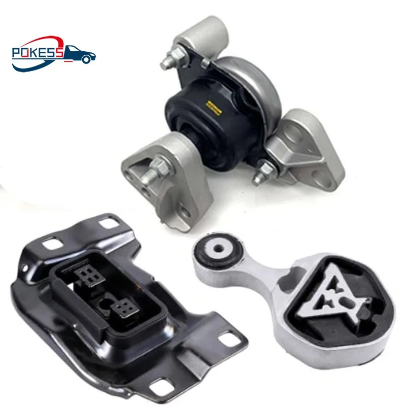 BB5Z6068B BB5Z6038F FB5Z6038E Engine Motor and Transmission Mount Kit for 2015-2019 Ford Explorer 2
