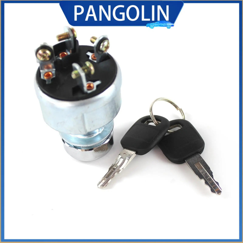 PANGOLIN 9G-7641 9G7641 Ignition Switch with 2 keys for Caterpillar 120G/120H/120H ES/120H NA/12G/1