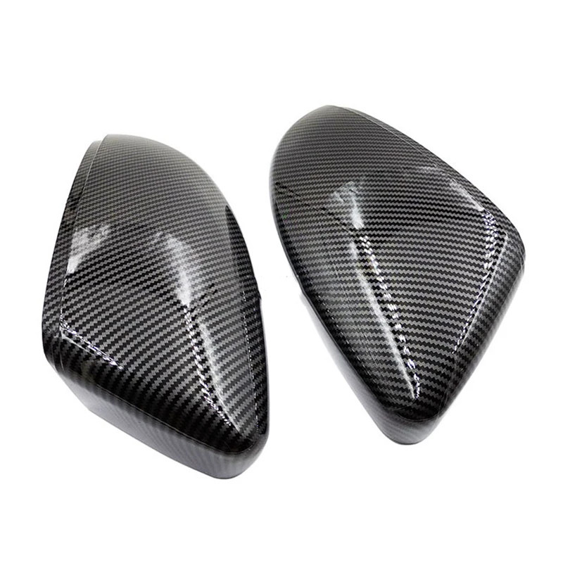 2Pcs Carbon Fiber Side Wing Rear Mirror Cover for VW GOLF VI MK6 GTI R20 TOURAN 1T1 1T2 1T3 2011-20