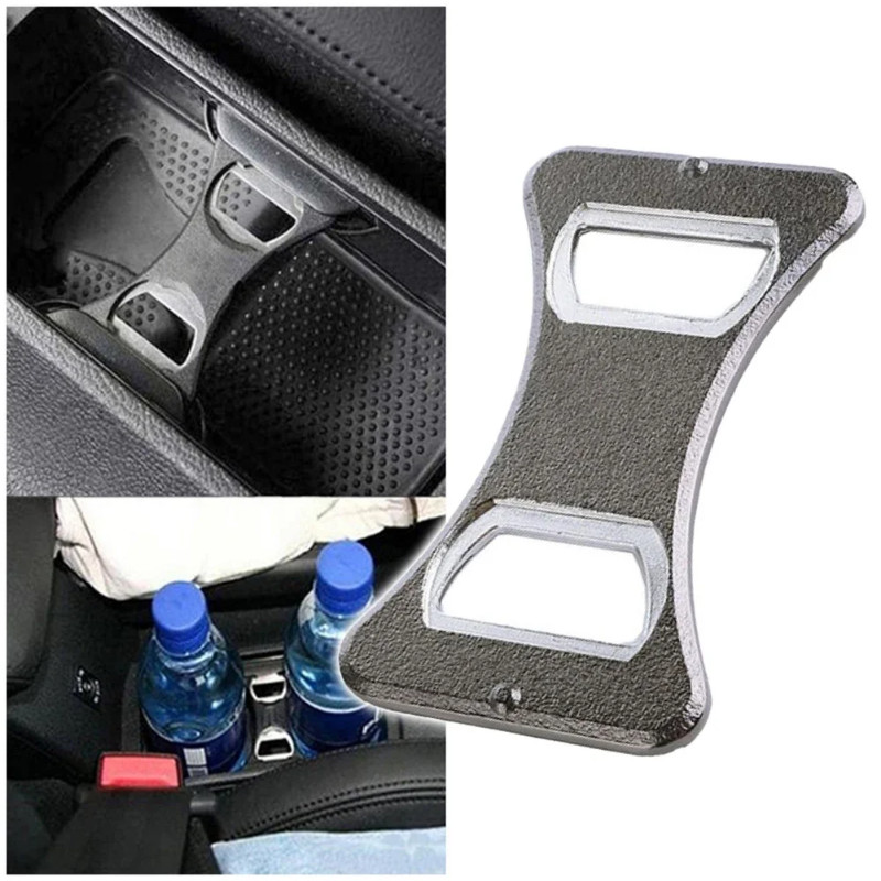 Car Vehicle Bottle Opener Cup Divider Center Console Cup Holder Storage Box for Volkswagen Golf 6 J