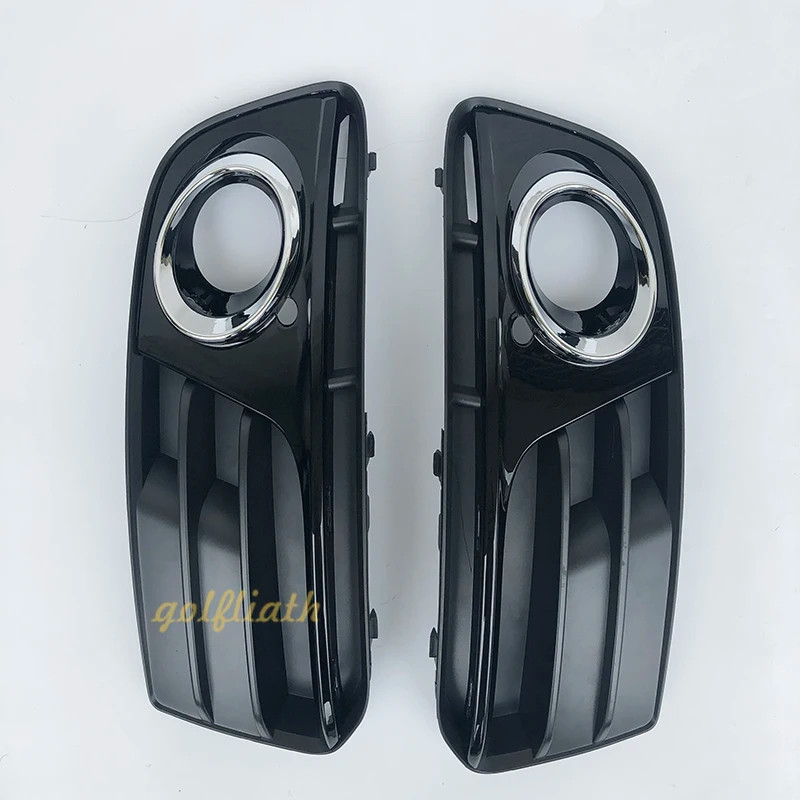Left Right Side Auto Car Lower Bumper Grills Fog Light Grille for Audi Q5(8R) MK1 2012/2013-2016 Fa