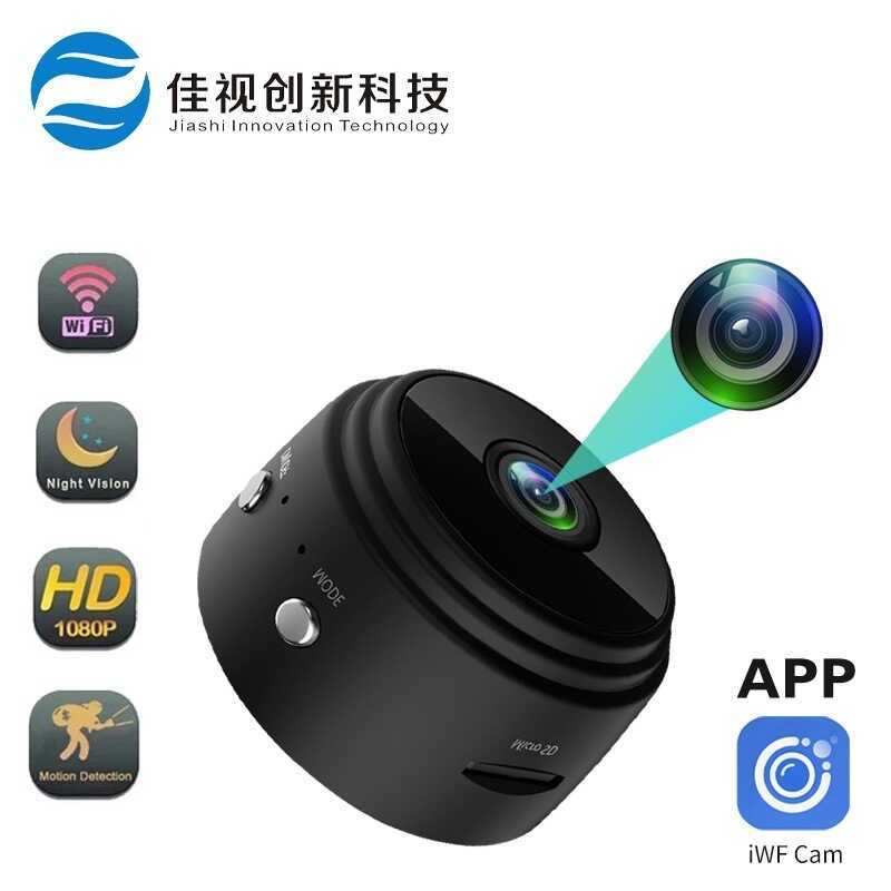 A9 กล้อง Home Security ไร้สาย wifi HD 1080p การยิงทางอากาศกีฬา DV โรงงาน a9 กล้อง