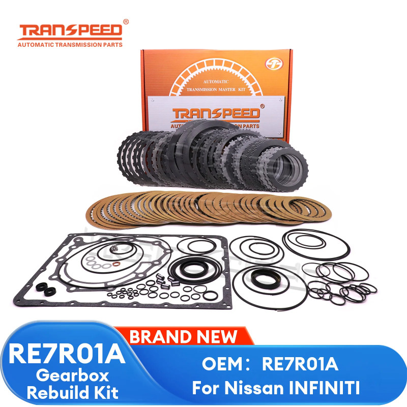 TRANSPEED RE7R01A Transmission Master Rebuild Kit  For Infinity EX37 Q50 Q60 Q70 Q80 M56 FX50 FX50S