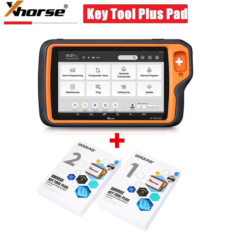 Original Xhorse VVDI Key Tool Plus Pad Combined Functions of VVDI2/VVDI MB/Key Tool Max with Practi