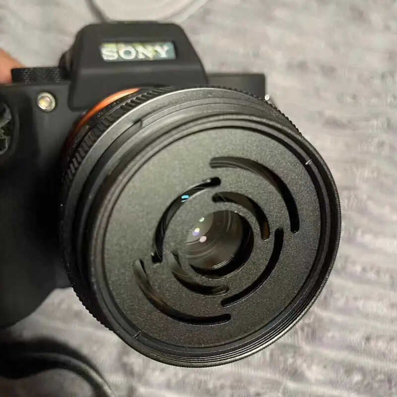 ▥ ธรรมชาติตัวกรอง 82/72/67 มม.แฟนตาซีลึกลับ Dizzy Foggy Twist Facula Vortex Swirly Bokeh พื้นหล