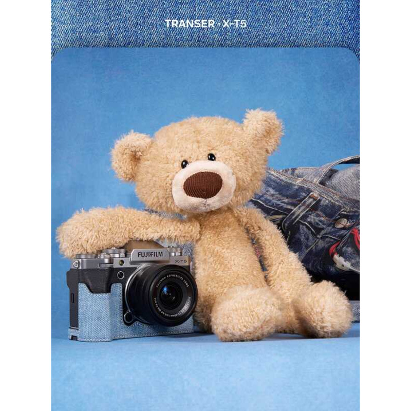 Fuji XT5 Denim Protective Case Leather Case Camera Case Accessories TRANSER Denim Series