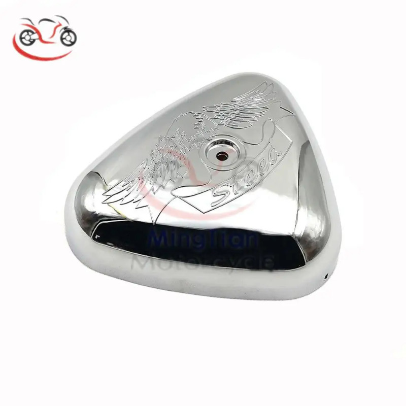For HONDA STEED 400 600 VLX VLX400 VLX600 Air Intake Cleaner Protective Shell Motorcycle Chrome Pla