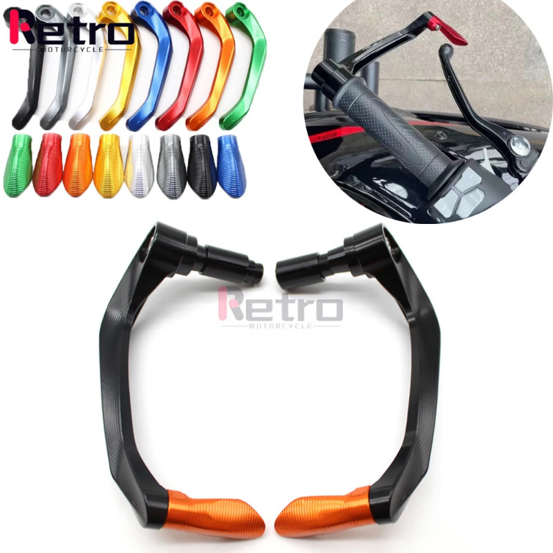 For KAWASAKI Z750 Z750S Z800 Z900 Z900RS Motorcycle 22mm Handlebar Grips Protective Guard Brake Clu