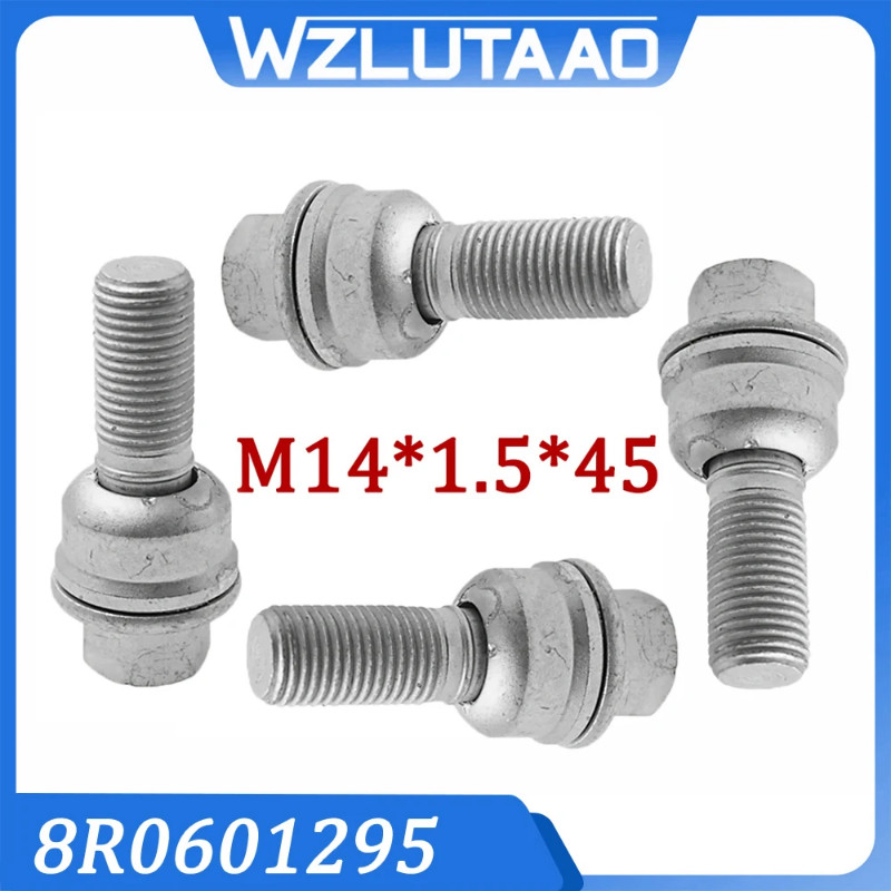 1/4/5 Pcs M14*1.5 Wheel Lug Bolt 8R0601295 8R0 601 295 For Audi A8 Q3 Q5 Q7 Q8 S8 SQ5 E-Tron 2009-2