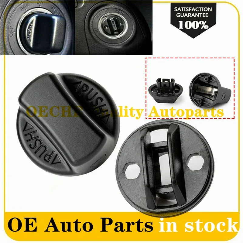 2pcs  Ignition Key Push Turn Knob Ignition Switch Button Base D6Y1-76-141 D6Y1-76-142 For Mazda 6 2