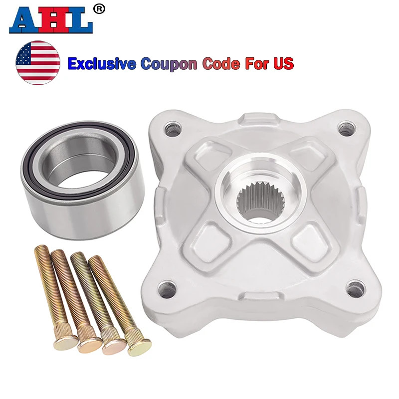 1 Set AHL Front Wheel Hub Bearing Stud Service Kit For Polaris RZR800 RZRS800 RZR570 RZR RZR S 570