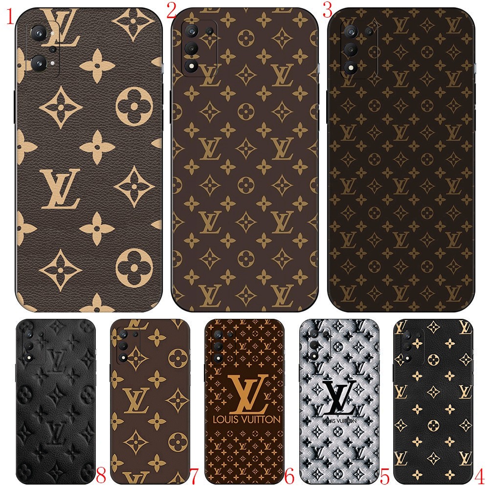 LV K5 คลาสสิกLVรูปแบบผ้าใบสําหรับRealme C35 C63 C61 Narzo 20 70 Pro 30A 50i 50 50a Primeความเข้ากันไ