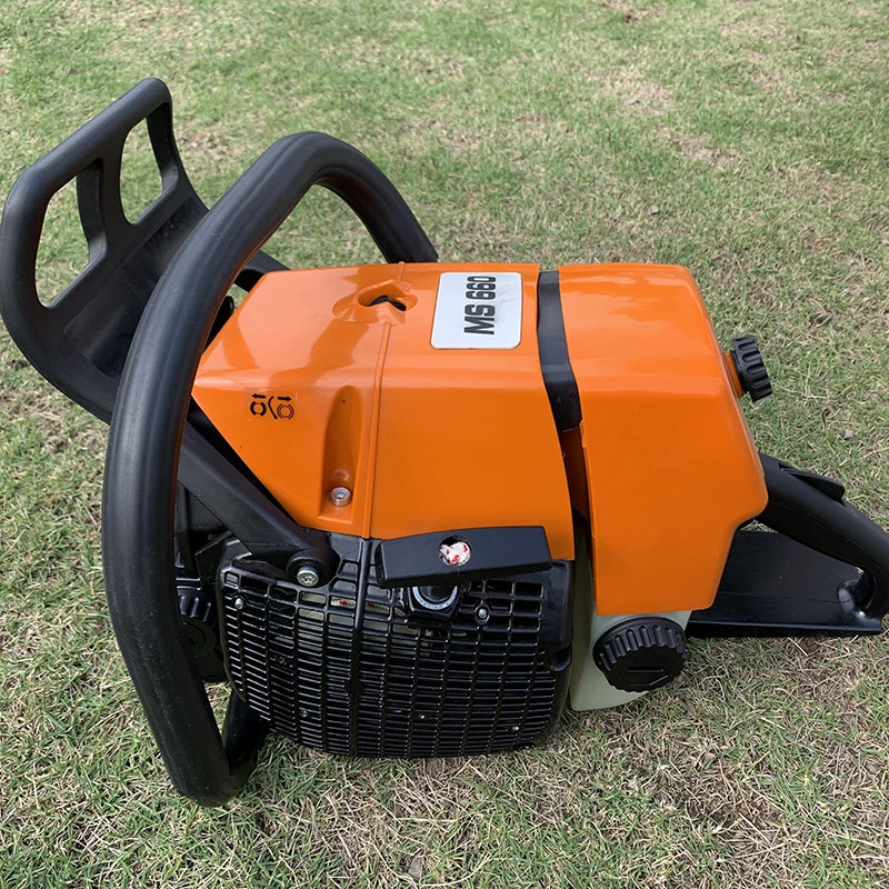 MS660 MS 660 066 Professional 92cc Gasoline Chainsaw Power Attachment Cutting Saw Fast Cutting Big