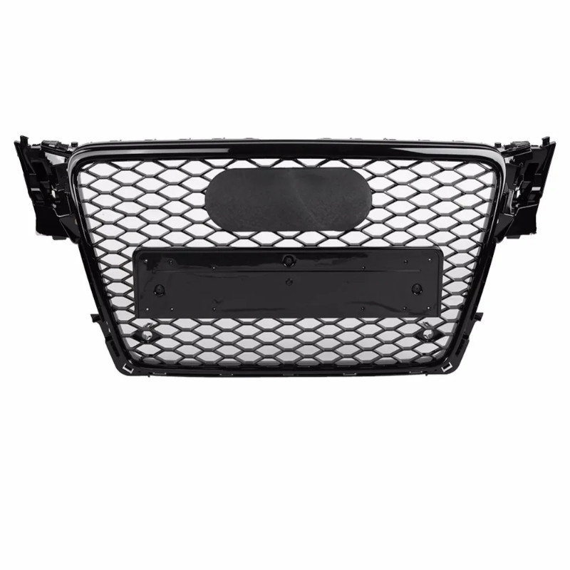 Honeycomb Grill Mesh Front Hood Grille Car Front Bumper Grill Center Grille for RS4 Grill for  A4/S
