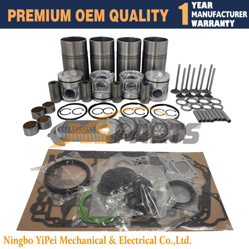 Overhaul Rebuild Kit D5D D5E for Volvo Loader BL60 BL61 BL70 BL71 L40B