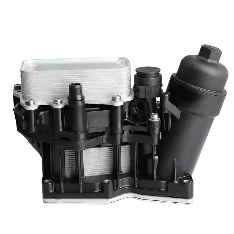 11428507697 Engine Oil Cooler Oil Filter Housing Radiator Module For BMW 1 3 4 5 Series X1 X3 X5 N4