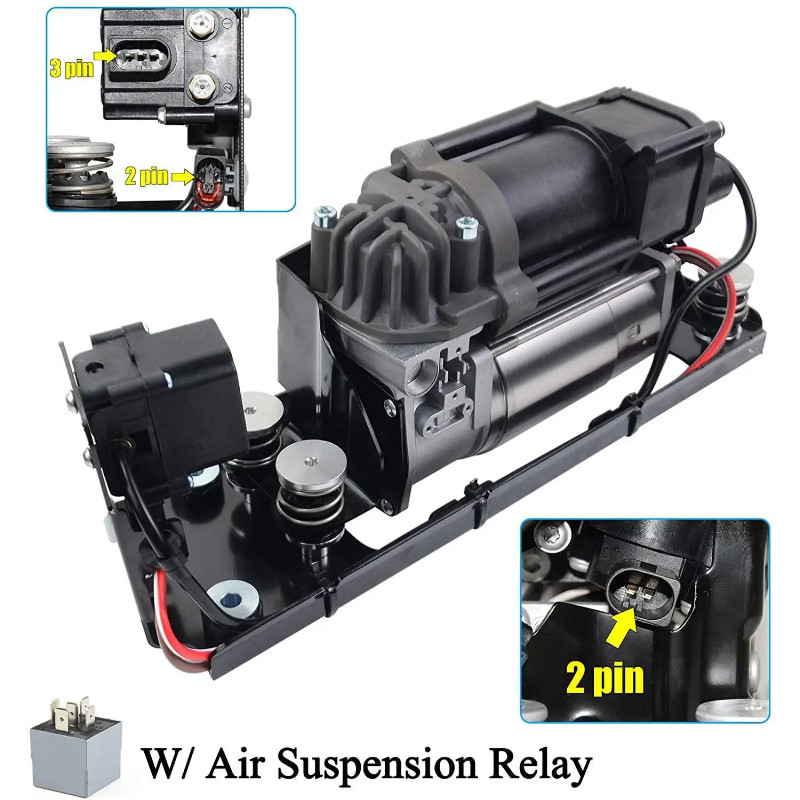 AP03 Air Compressor Pump + Bracket +Valve+Relay For BMW 5 7er F01 F02 F04 F07 GT F11  37206784137 3