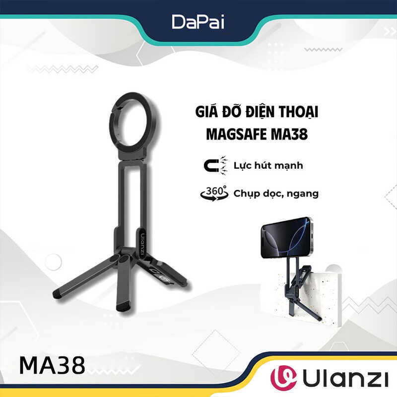 ULANZI MA38 ที่วางโทรศัพท์ Magsafe สองด้าน ดีไซน์ 5-in-1 - สินค้าของแท้