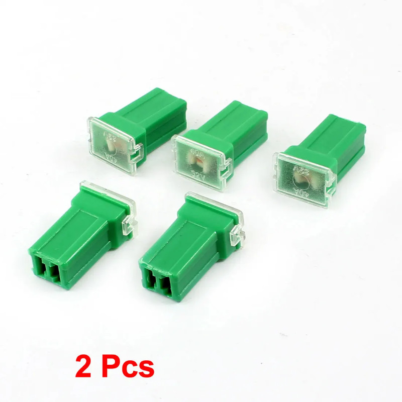 X Autohaux Vehicle Car Plastic Shell  Straight Female Terminal Plug In Blade Cartridge Pal Fuse 30/