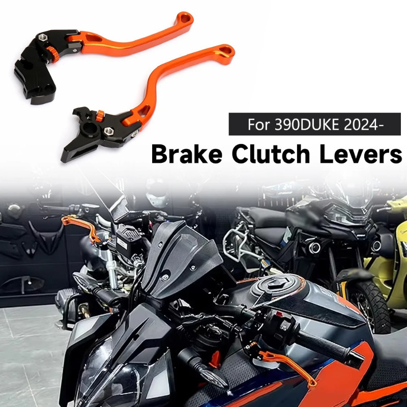 Motorcycle Accessories Orange Brake Clutch Levers Kit For 390DUKE 390 duke DUKE 390Duke 390 Duke 20