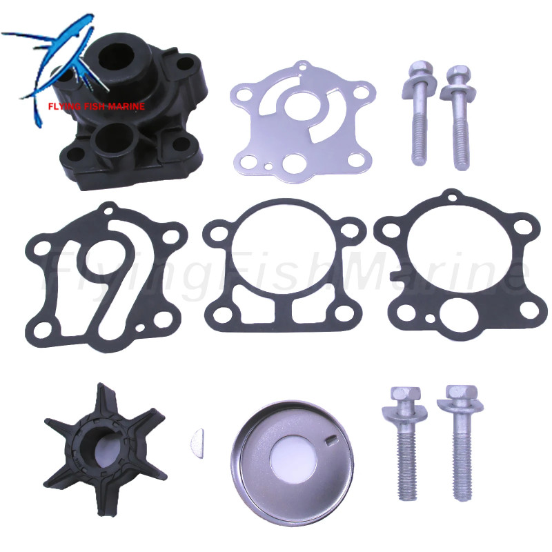 Outboard Engine 6J8-W0078-A1 6J8-W0078-A2 6J8-W0078-00/01 18-3430 Water Pump Repair Kit with Housin
