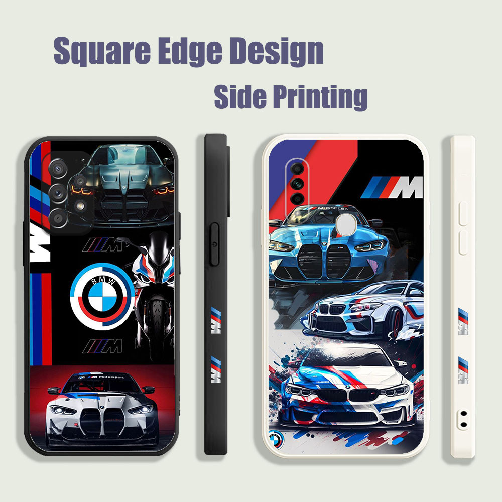 ปลอกสําหรับ Tecno Spark GO 2020 6 Air 5 Air 7 Pro 18 18P 18T Bmw M4 Gt4 MSK12 เคสโทรศัพท์ขอบสี่เหลี่