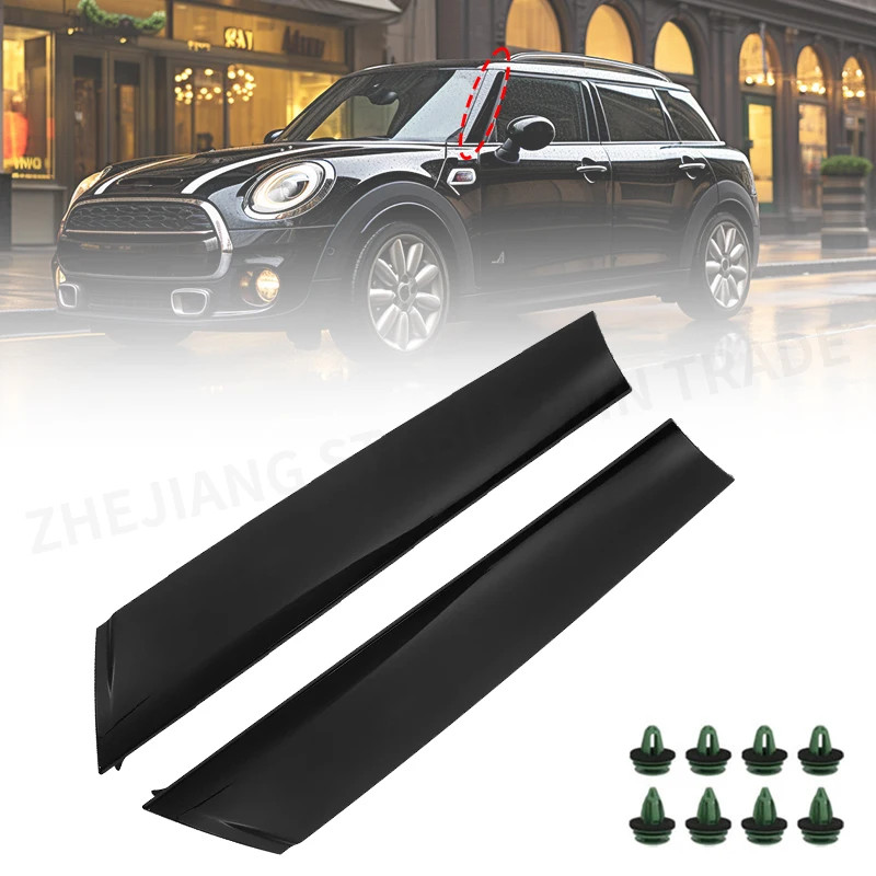 Windshield Post Trim A Pillar Molding Cover For Mini Cooper R55 R56 R57 2007-15 Windshield Side Mol