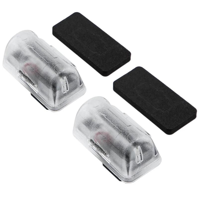 2x White Led Licence Number Plate Light  for Ford Transit Tourneo MK5 MK6 7 LED Licence Number Plat