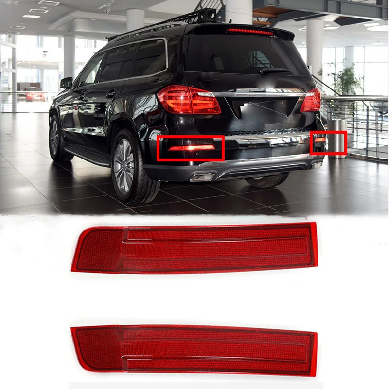 Rear Bumper Reflector Light Drive Left Right For Mercedes Benz 2006-2009 GL320 GL350 GL450 GL500 GL