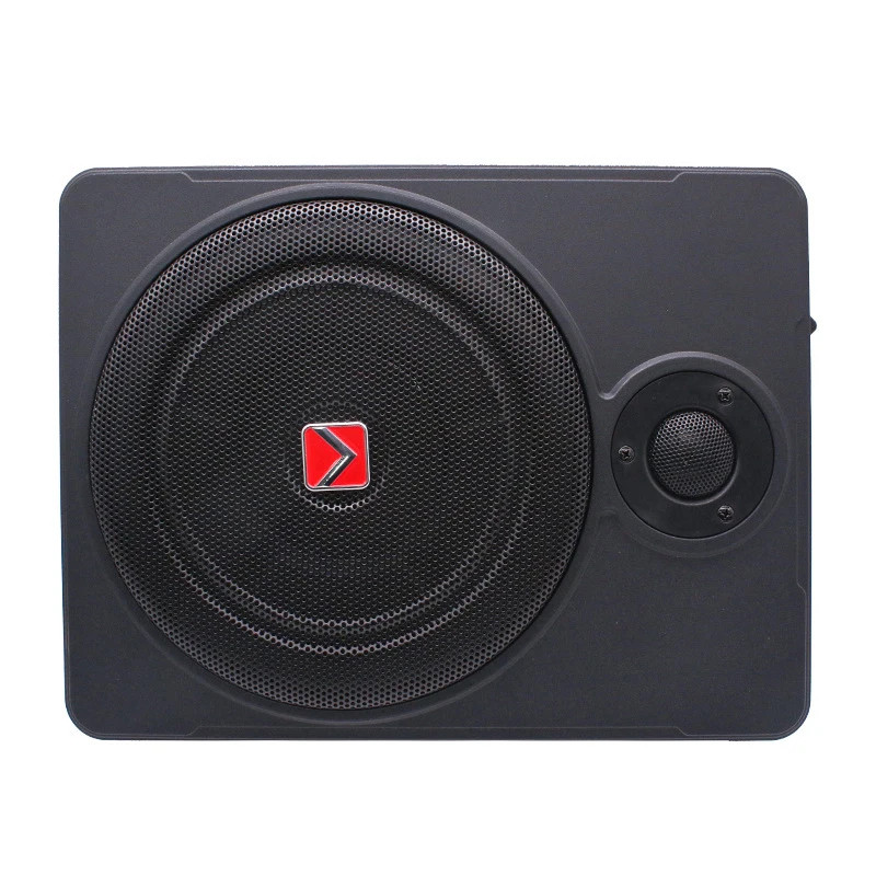 600W 10 Inch Enclosed Subwoofer System Car Super Slim Subwoofer Under Seat Sub Amplifier Power Hifi