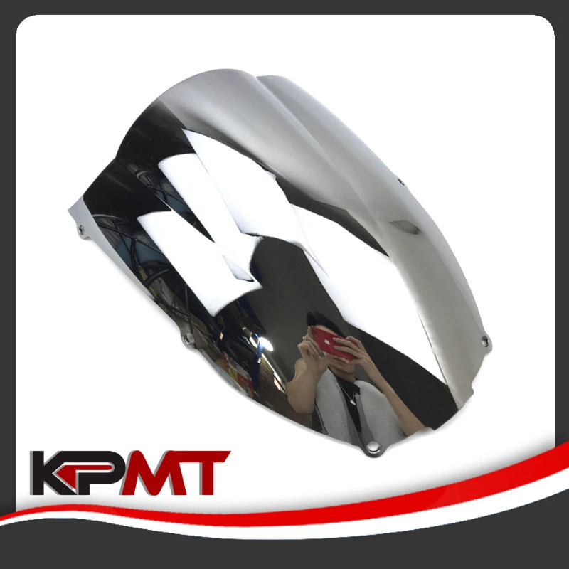 For Kawasaki ZX6R 636 ZX 6R 2000 2001 2002 Windscreen  ZX-6R 00 01 02 Motorcycle Windshield Double