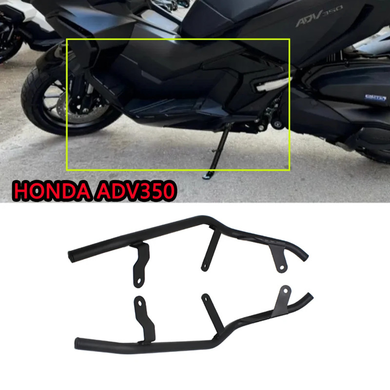 For Honda ADV350 ADV 350 adv350 2022-2024 Motorcycle Crash Bar Engine Guard Frame Sliders Bumper Fa