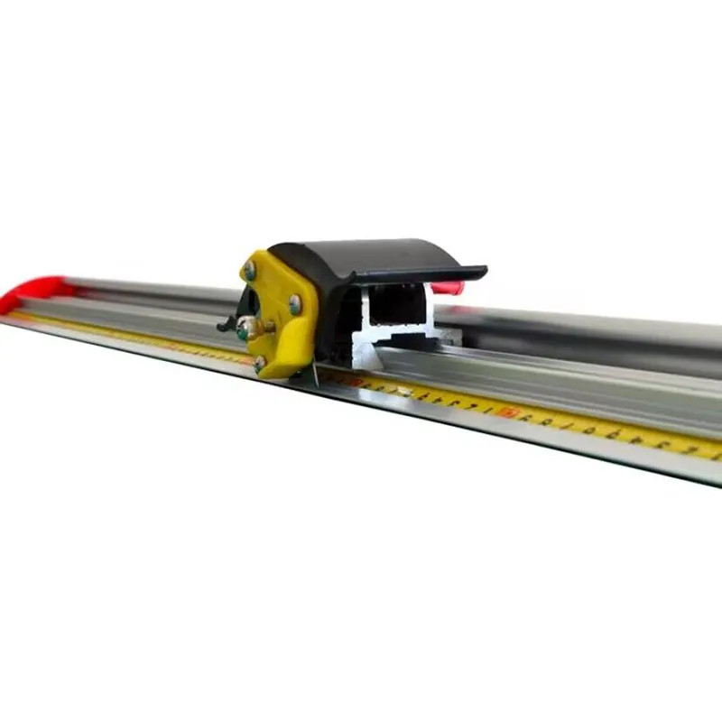 70cm Guarded Sliding Cutter Ruler Track Cutter Trimmer Utility Ruler for Straight Safety Cuts, Boar