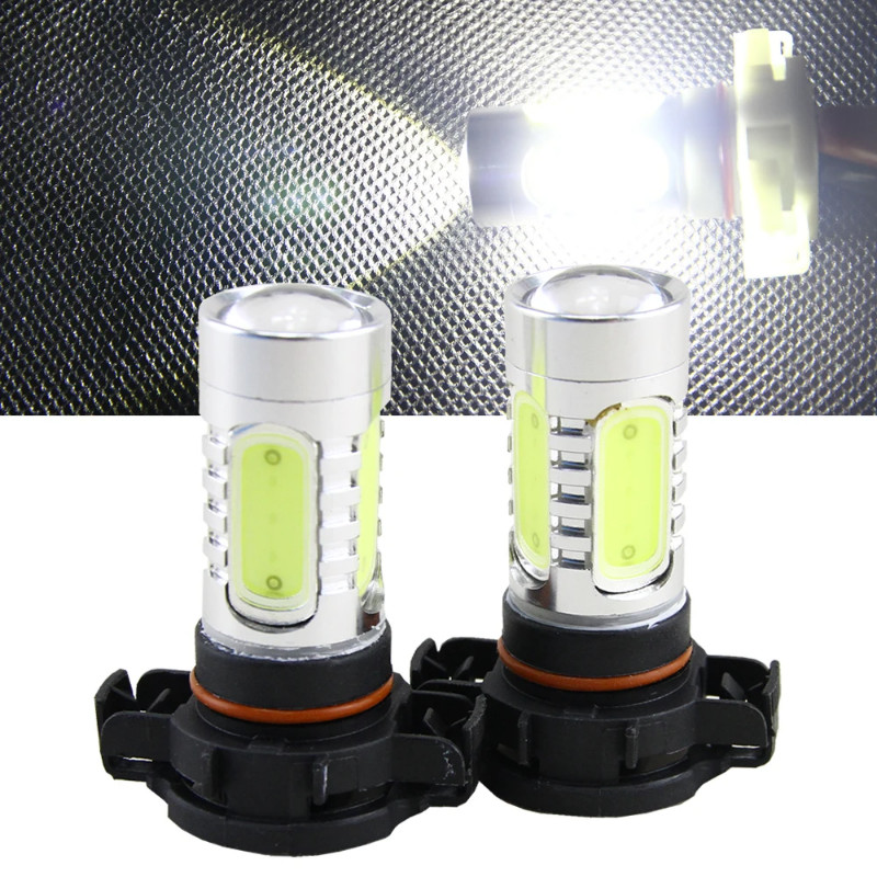 2X 6000K COB 11W LED PSX24W 12276 2504 For Fog Lights/Daytime Running Lights for Subaru BRZ Cadilla