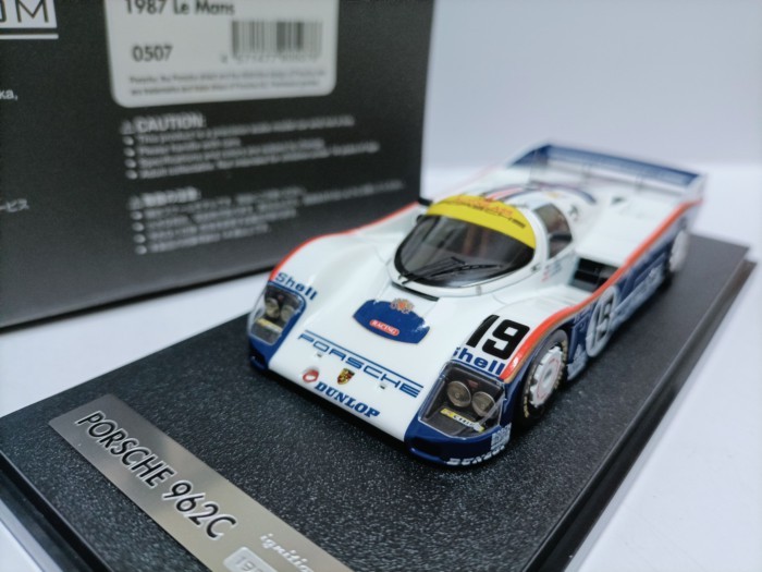 IG 1 43 Porsche Leman Rally Car รุ่น Porsche 962C #19 เลแมนส์ 1987