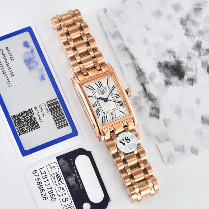 [Shopee Special Selection] Classic Style Langjia Womens Watch Winner Fashion Square Quartz Watch Wom