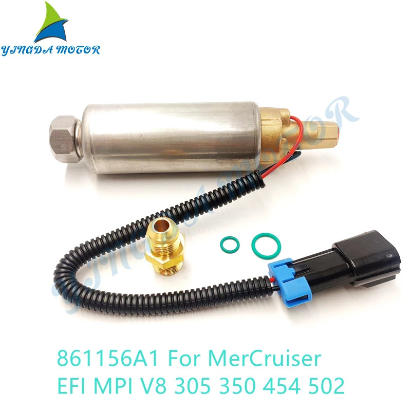 AP03 Electric Fuel Pump For MerCruiser EFI MPI V8 305 350 454 502 861156A1 High Pressure PH500M014