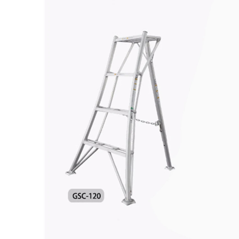 GSC-90/ GSC-120TA/ GSC-150TA Aluminum Alloy Ladder Lightweight And Stable Step Ladder Garden Tool A