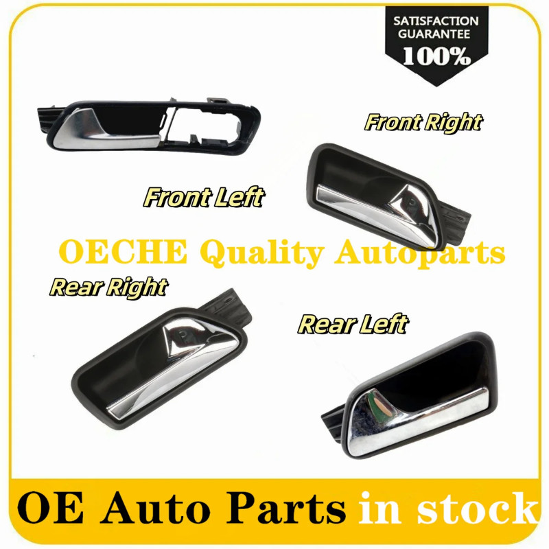 1T1 837 114 1T1837114 1T1 837 113 1T1837113 Car Chrome Inside Door Handle Inner For VW Touran Caddy