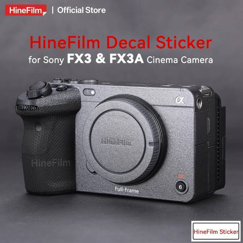 Hinefilm Skin สําหรับ Sony ILME-FX3 กล้องสติกเกอร์สําหรับ Sony fx3 & FX3A กล้อง Decal ผิว FX 3 Wrap 