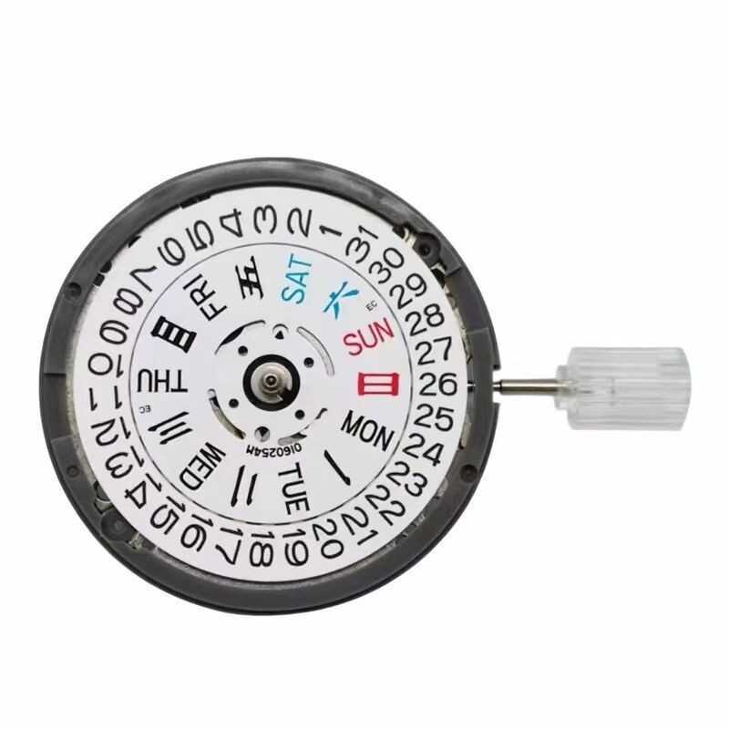 NH36 การเคลื่อนไหว Original Automatic Mechanical Movement ยี่ห้อใหม่ NH36A Dual Past Alterns 4R36/7S