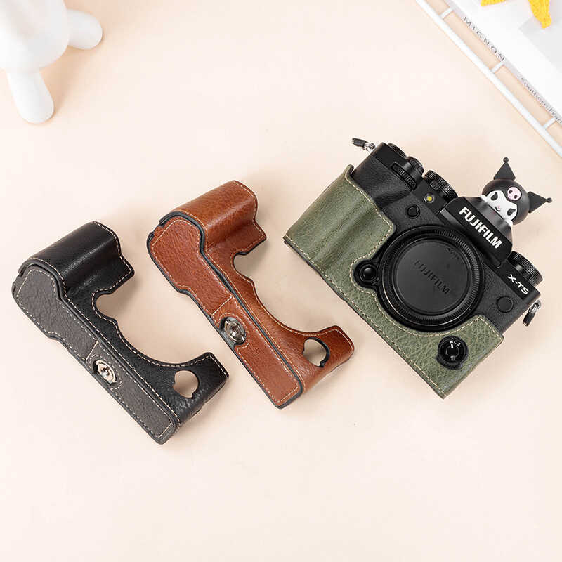 เคสกล้อง Fuji XT5 เคสหนัง XT5 Base Camera Case Protective Bag