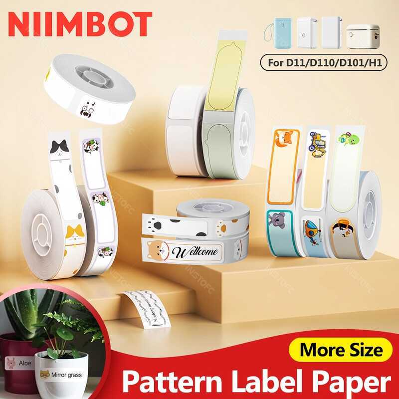 กระดาษตูน NIIMBOT เหมาะสําหรับเครื่องพิมพ์ฉลาก NIMBOT D11/D110/D101/H1/H1S