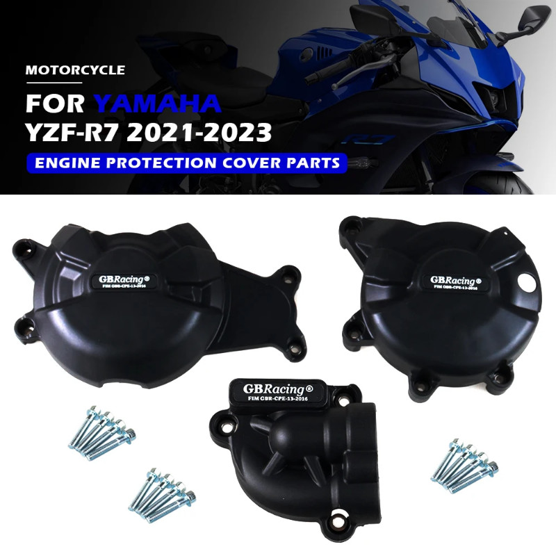 High-quality GB Racing YZF-R7 22-23 Motorcycles Engine cover Protection Case For YAMAHA YZF-R6 2022