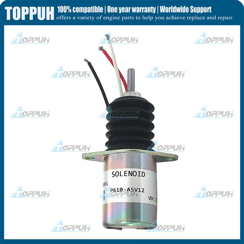 P610-A5V12 12V Solenoid Valve For Trombetta Engine Spare Parts