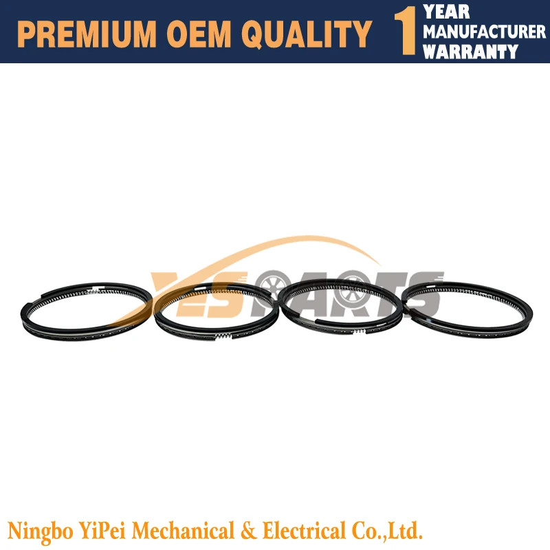 4 set Piston ring STD For Kubota V2203 V2203T V2203E V2203B BOBCAT 7753 87mm 2HK*2*4,2.5HK+2+5