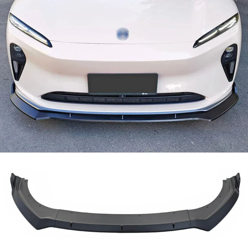Front Skirts for NIO ET5 Air Splitter Carbon Paint Bumper Spoiler 2022 2023 Body Kit Accessories